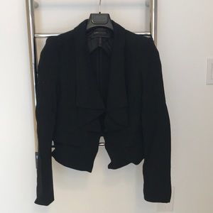 Black suit jacket